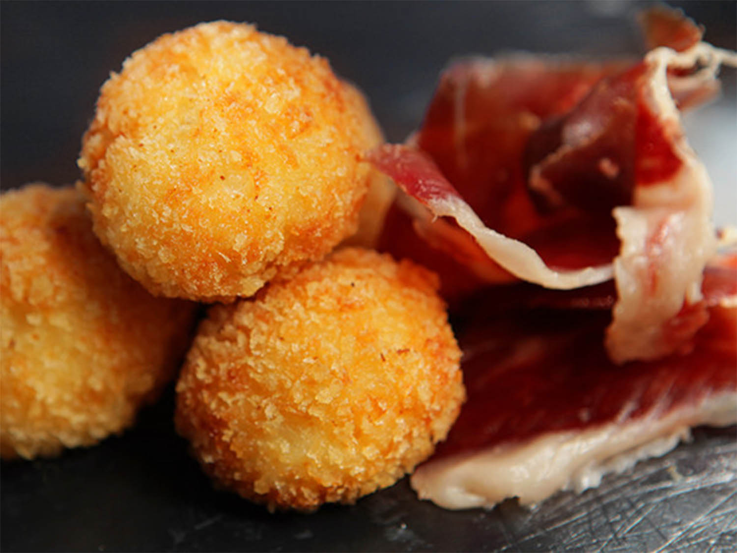 La Panotecca en madrid_restaurante comidas y cenas_Croquetas Jamón Ibérico