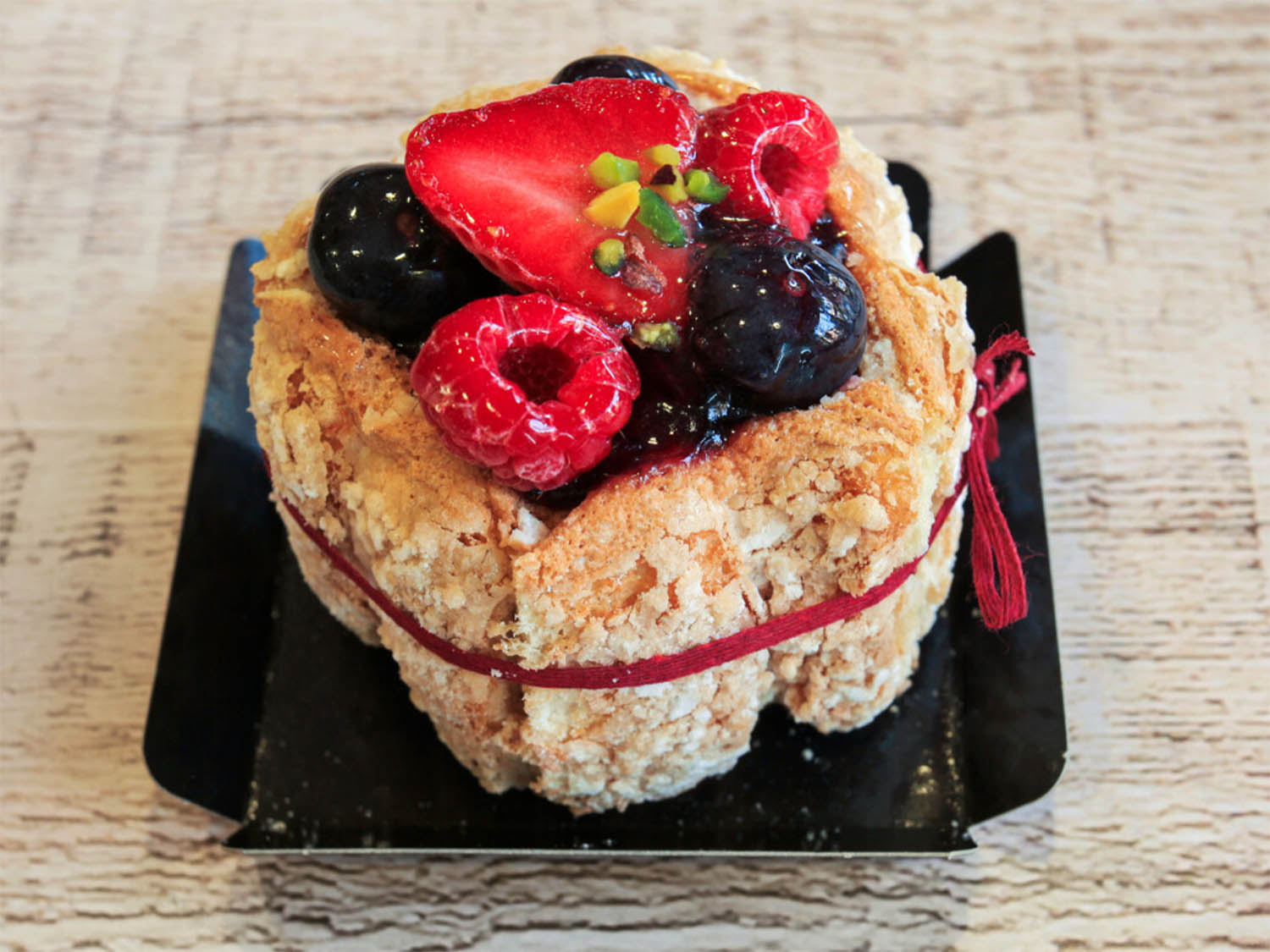 Postre individual carlota_Food_La Panotecca en madrid_restaurante tartas y dulces en Madrid